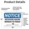 Signmission 18 in W, 12 in H, Vinyl Decal OS-2PACK-NS-D-1218-L-17991 - alternate 4